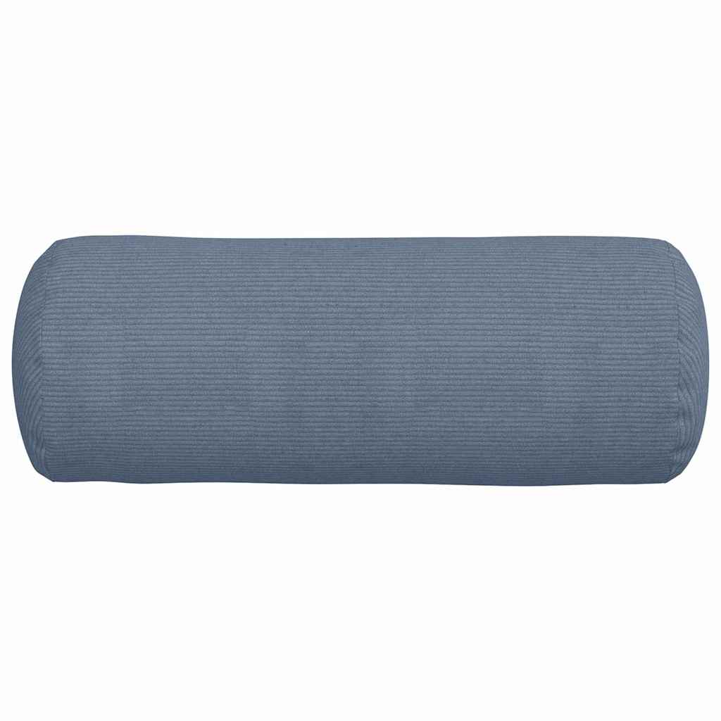 Bolsterpuder 2 pcs Blå Ø 25 x 70 cm Velourstof