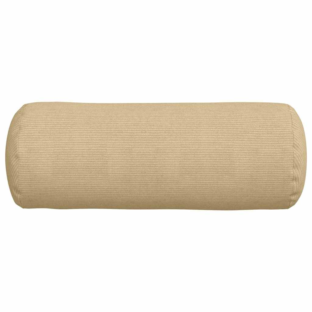 Bolsterpuder 2 pcs Grågrøn Ø 25 x 70 cm Velourstof