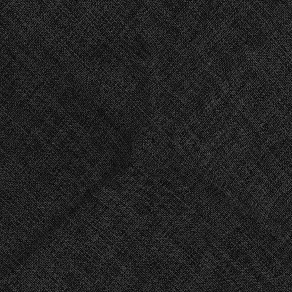 Sædepuder 4 stk. Stof Sort 40 x 40 x 12 cm