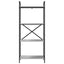 Bogreol 4 niveauer 56 x 34 x 133,5 cm Konstrueret træ