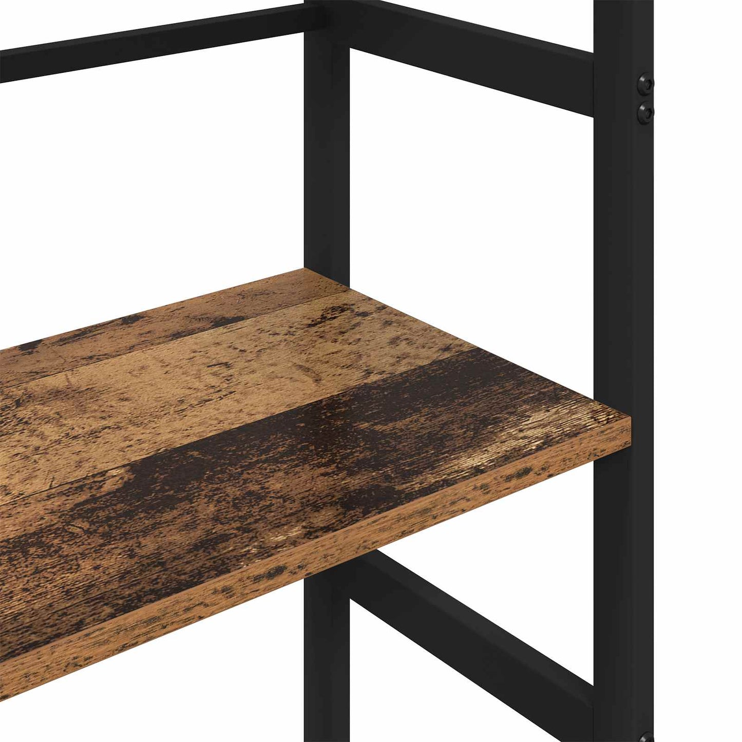 Bogreol 2 niveauer 40 x 29,5 x 81 cm Konstrueret træ