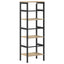 Bogreol 3 niveauer 40 x 29,5 x 115 cm Konstrueret træ Sonoma eg