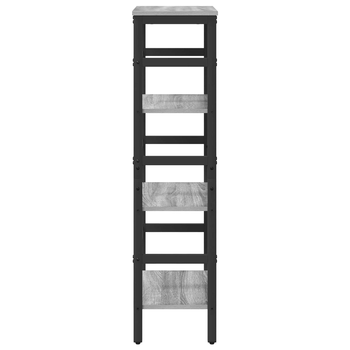 Bogreol 3 niveauer 40 x 29,5 x 115 cm Konstrueret træ