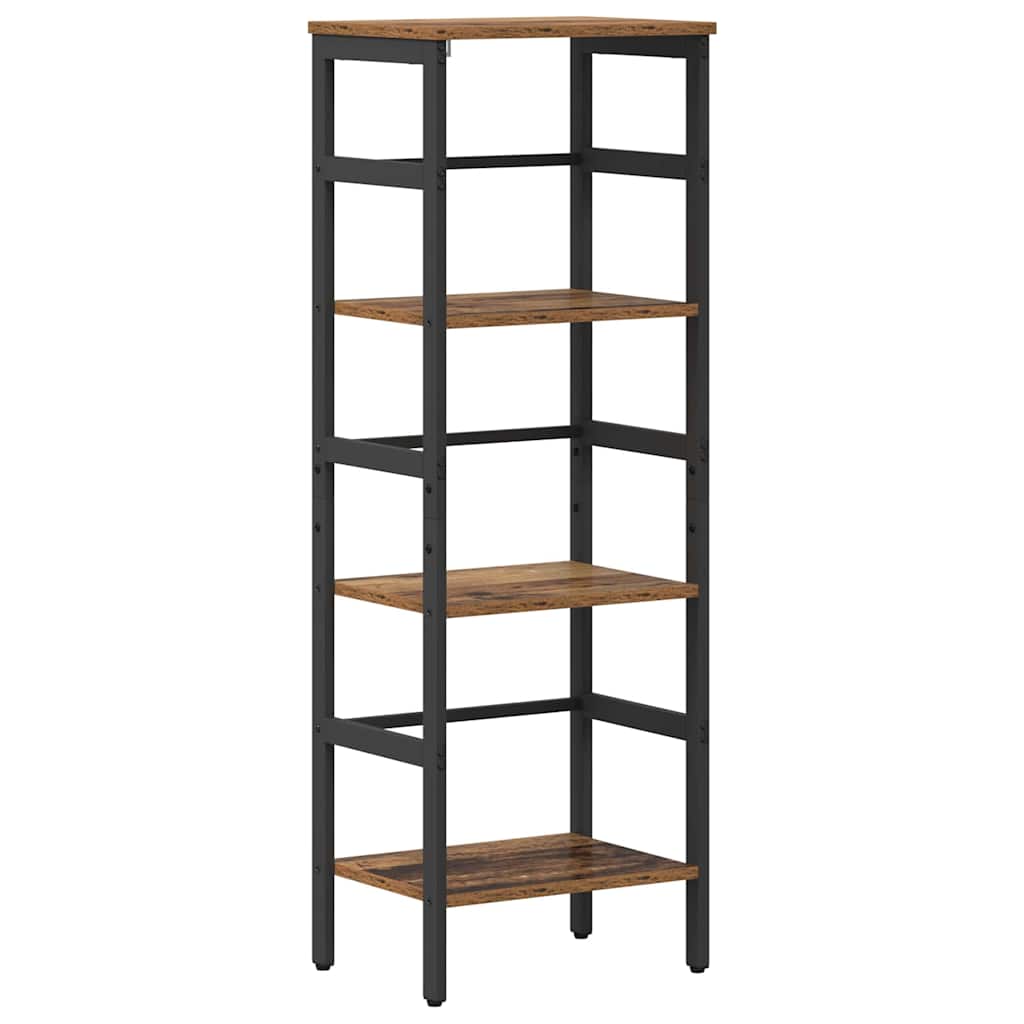Bogreol 3 niveauer 40 x 29,5 x 115 cm Konstrueret træ