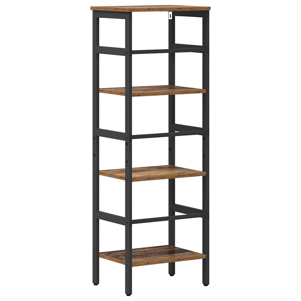 Bogreol 3 niveauer 40 x 29,5 x 115 cm Konstrueret træ