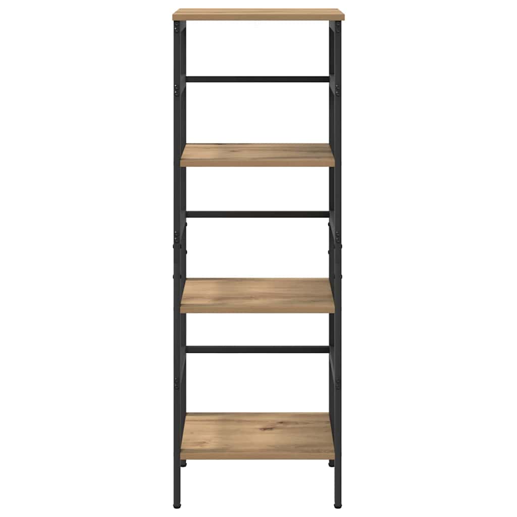 Bogreol 3 niveauer 40 x 29,5 x 115 cm Konstrueret træ