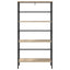 Bogreol 3 niveauer 60 x 29,5 x 115 cm Konstrueret træ Sonoma eg
