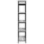 Bogreol 5 niveauer 100 x 33,5 x 178 cm Konstrueret træ