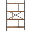 Bogreol 7 niveauer 75 x 30 x 123,5 cm Konstrueret træ
