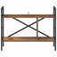 Bogreol 3 niveauer 75 x 30 x 58,5 cm Konstrueret træ
