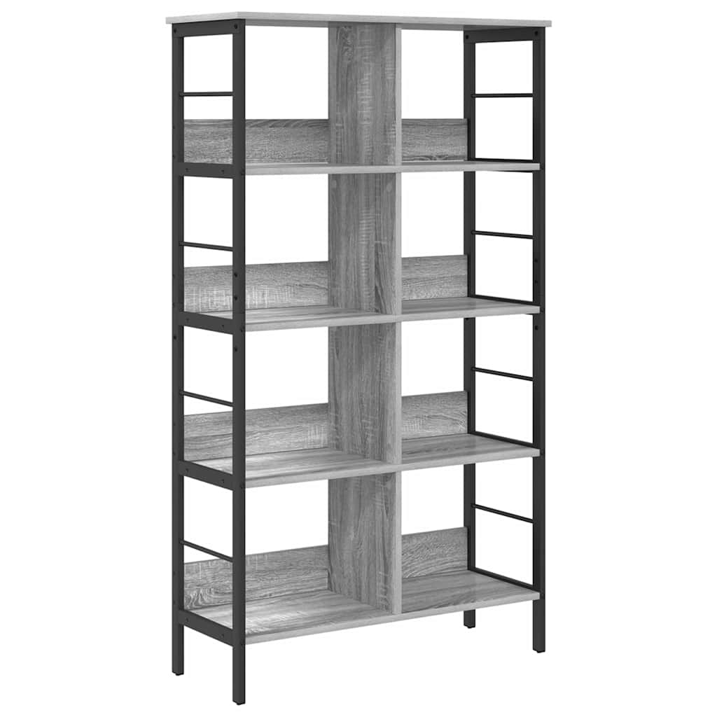 Bogreol 8 niveauer 82 x 32 x 144,5 cm Konstrueret træ