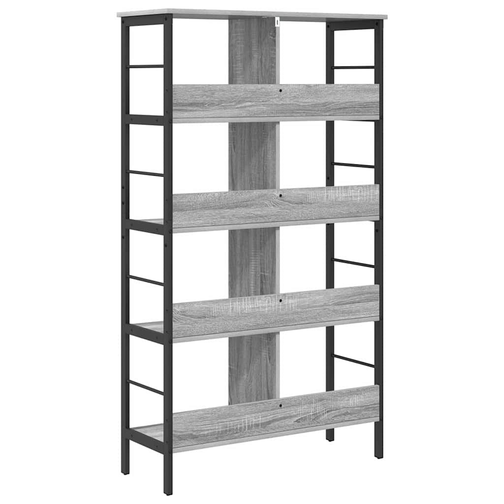 Bogreol 8 niveauer 82 x 32 x 144,5 cm Konstrueret træ