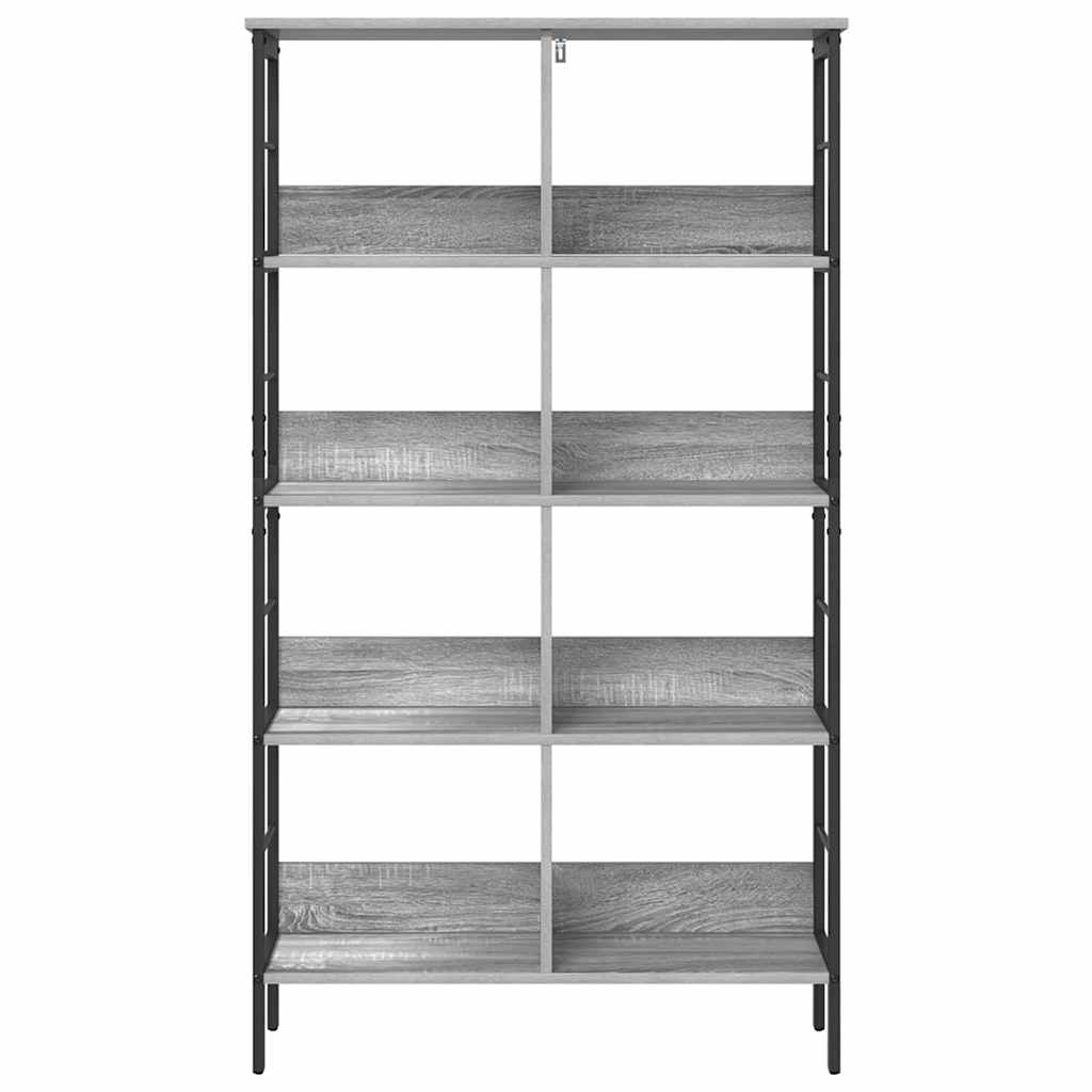Bogreol 8 niveauer 82 x 32 x 144,5 cm Konstrueret træ