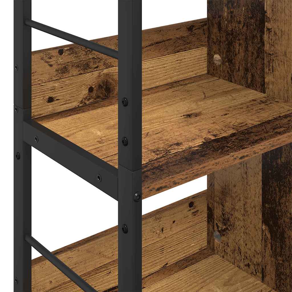 Bogreol 8 niveauer 82 x 32 x 144,5 cm Konstrueret træ