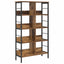 Bogreol 8 niveauer 82 x 32 x 144,5 cm Konstrueret træ