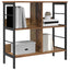 Bogreol 4 niveauer 82 x 32 x 79 cm Konstrueret træ Gammelt træ