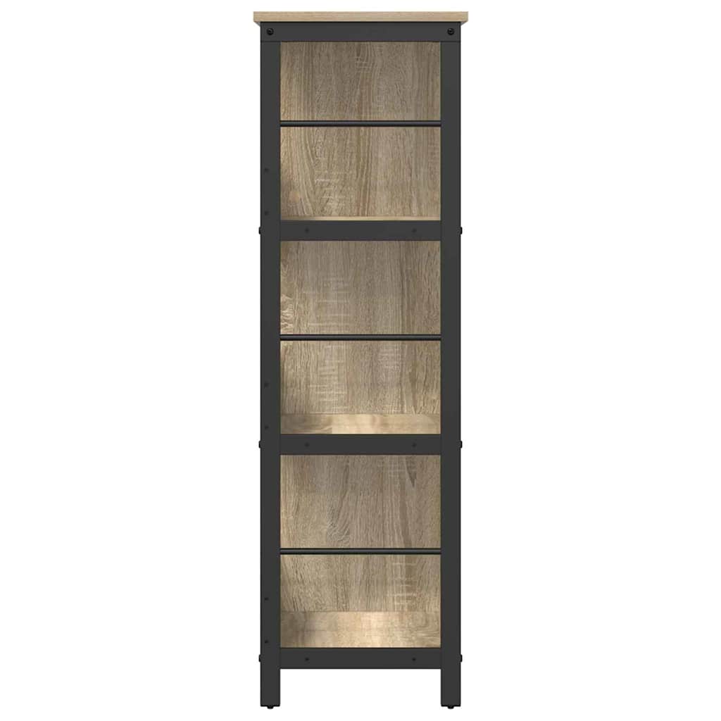 Bogreol 9 niveauer 102 x 32 x 104,5 cm Konstrueret træ