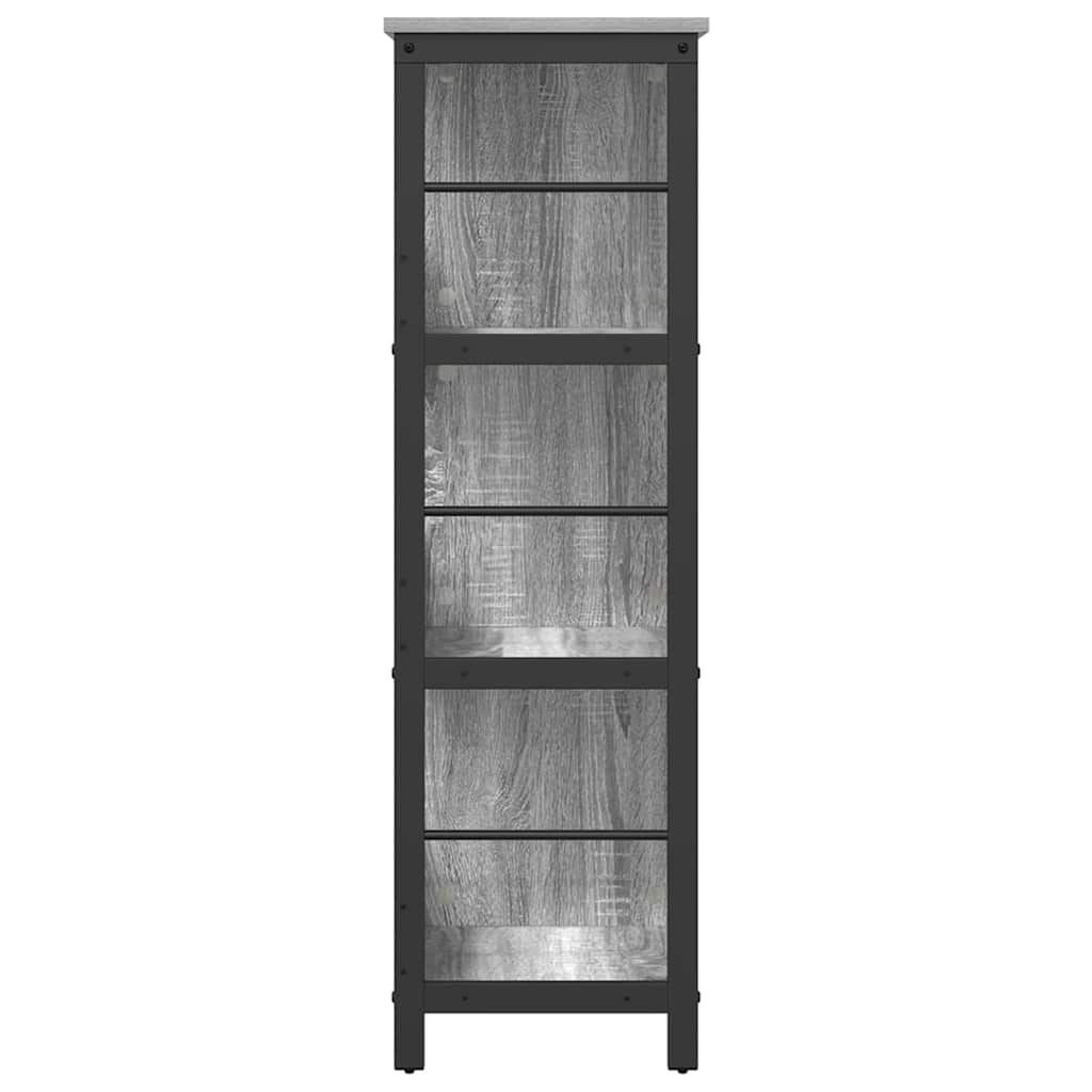 Bogreol 9 niveauer 102 x 32 x 104,5 cm Konstrueret træ