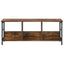 Bogreol 3 niveauer 102 x 32 x 40,5 cm Konstrueret træ Røget eg