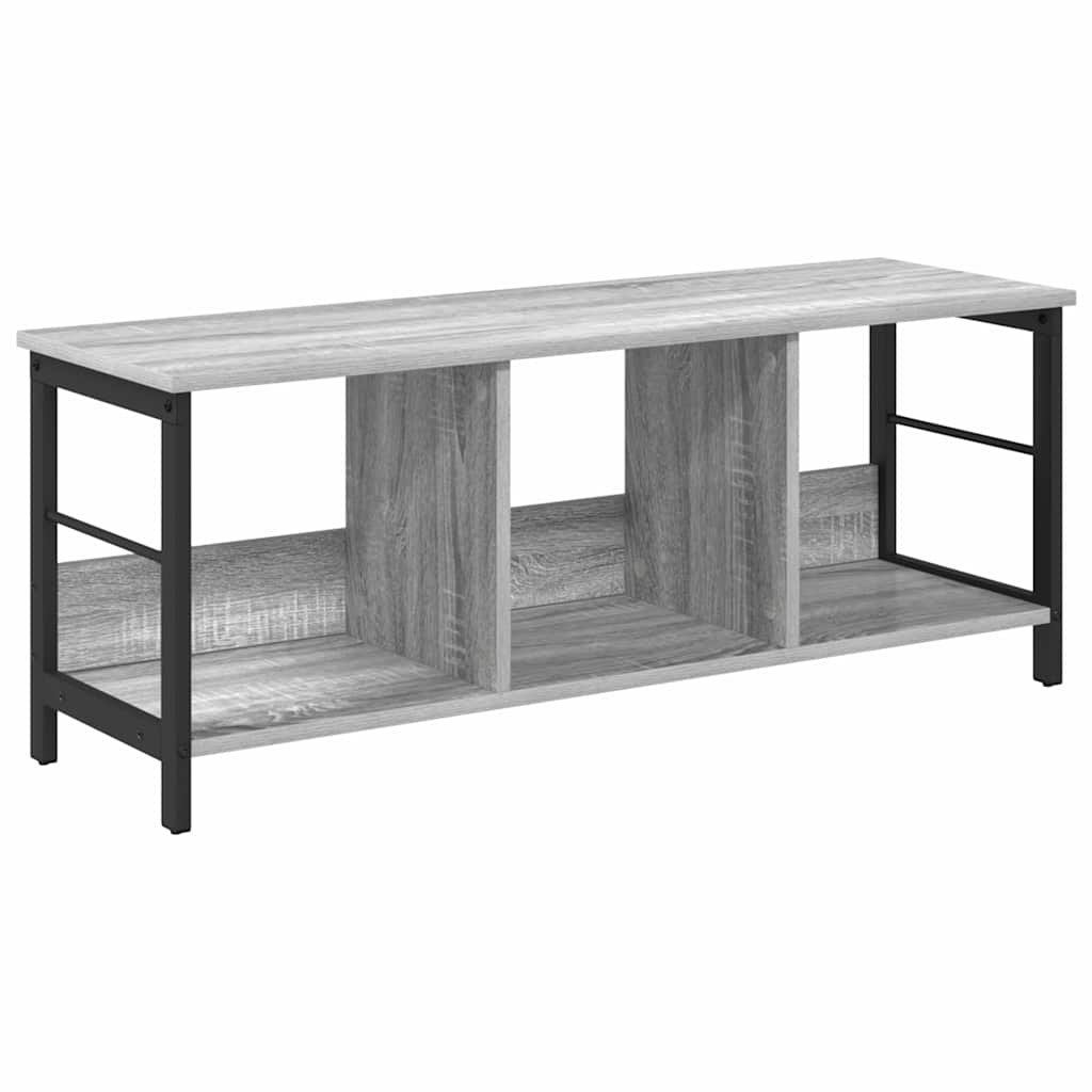 Bogreol 3 niveauer 102 x 32 x 40,5 cm Konstrueret træ