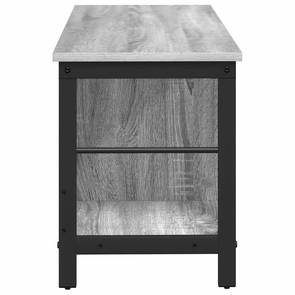 Bogreol 3 niveauer 102 x 32 x 40,5 cm Konstrueret træ