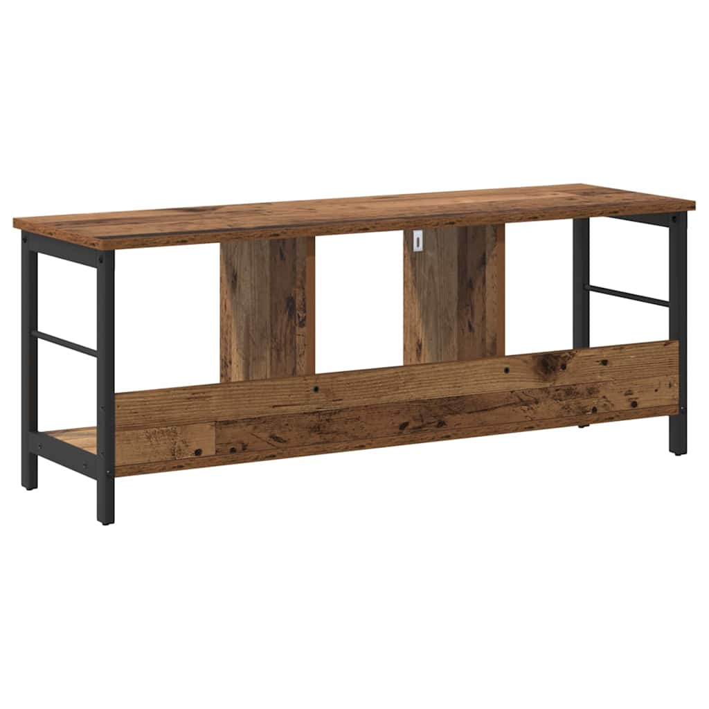 Bogreol 3 niveauer 102 x 32 x 40,5 cm Konstrueret træ