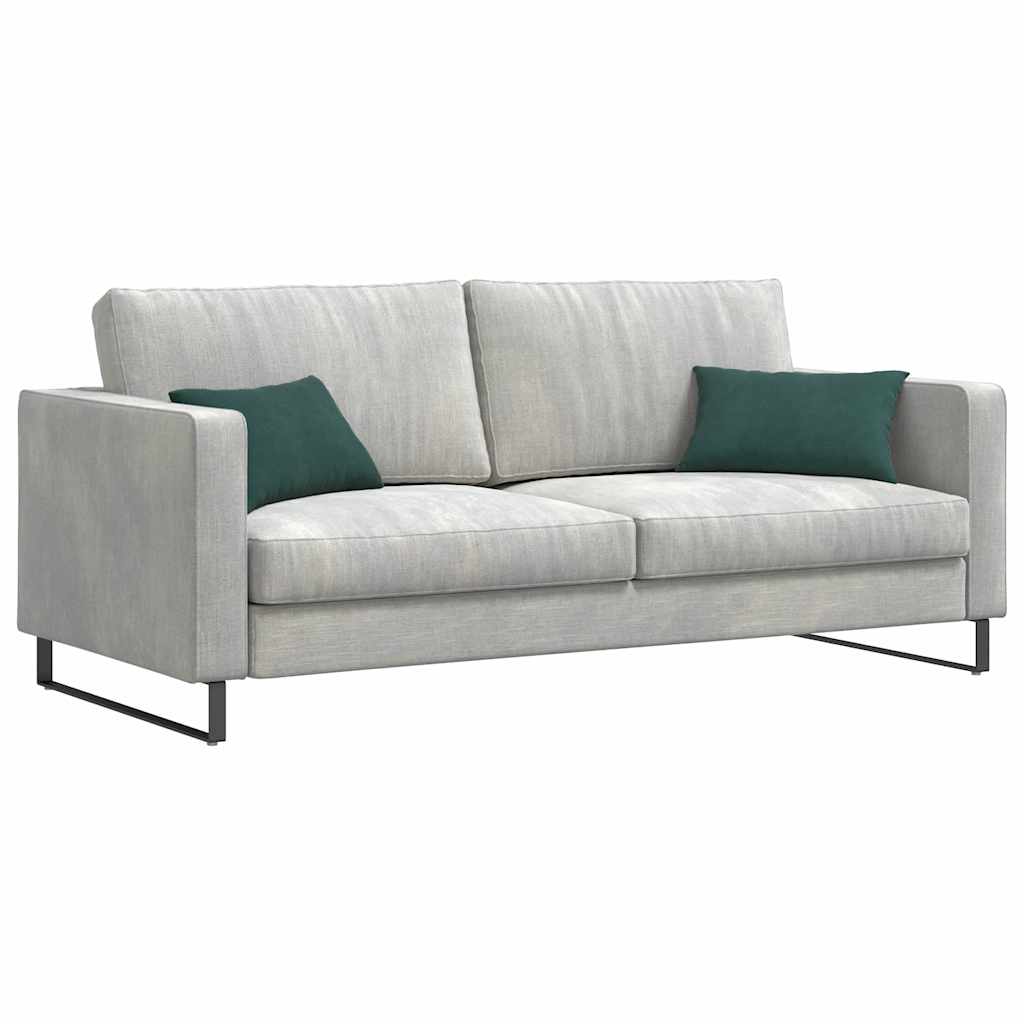 Sofapuder 2 pcs Mørkegrøn 50 x 30 cm Velourstof