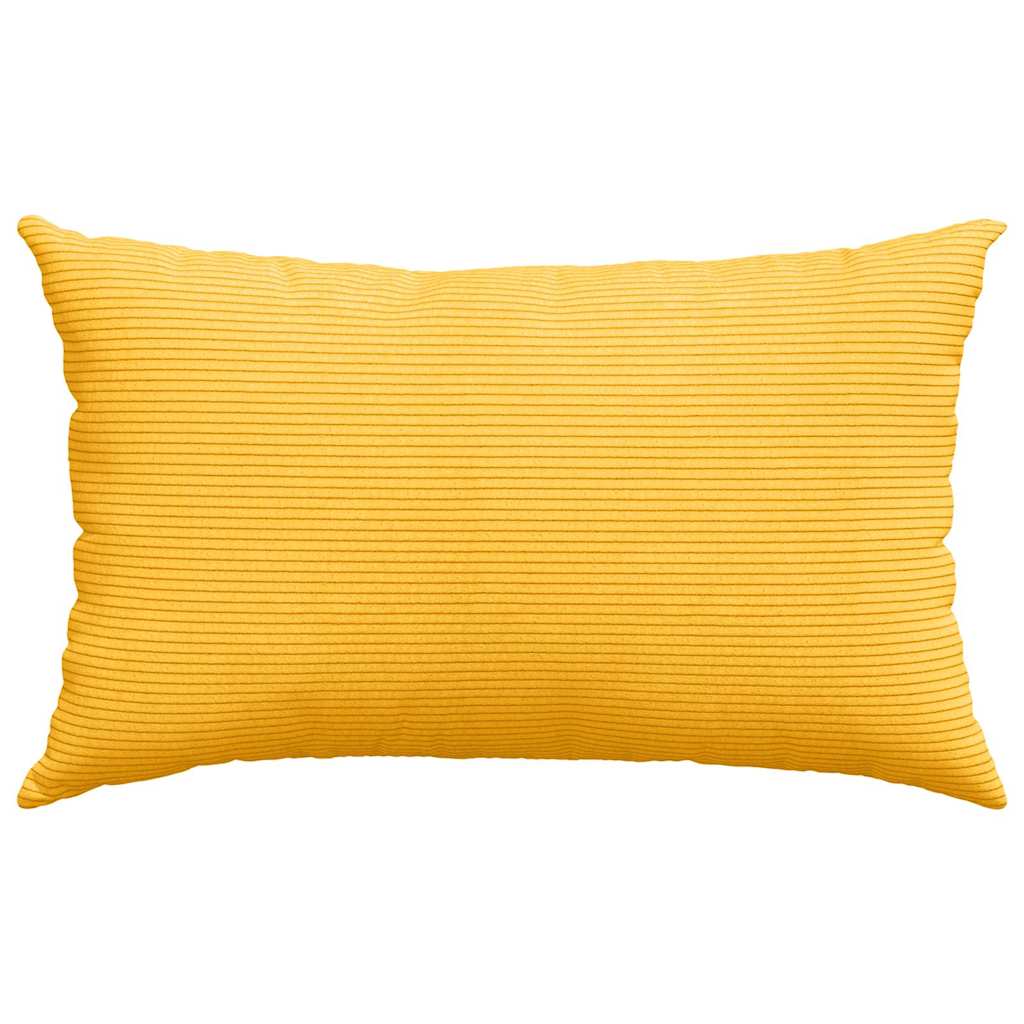 Sofapuder 2 pcs Lys Gul 50 x 30 cm Velourstof