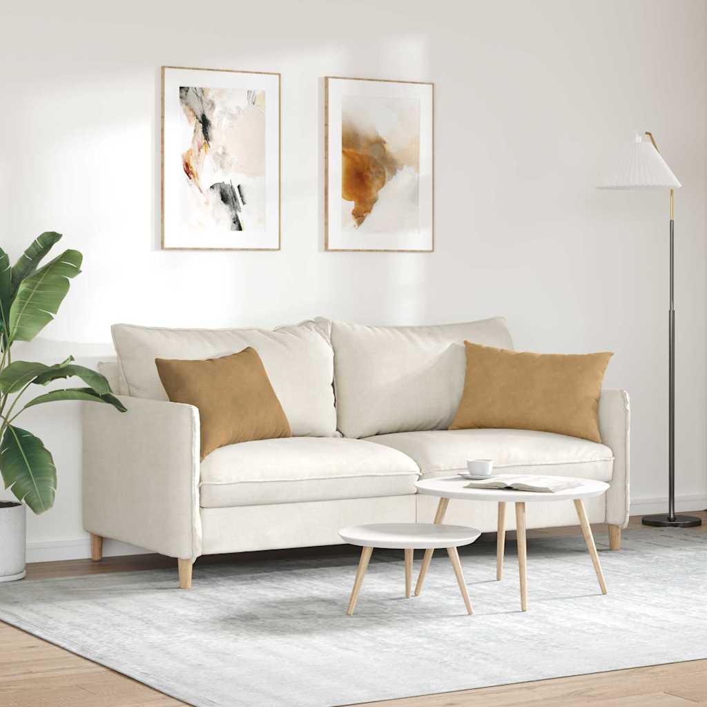 Sofapuder 2 pcs Brun 60 x 40 cm Velourstof