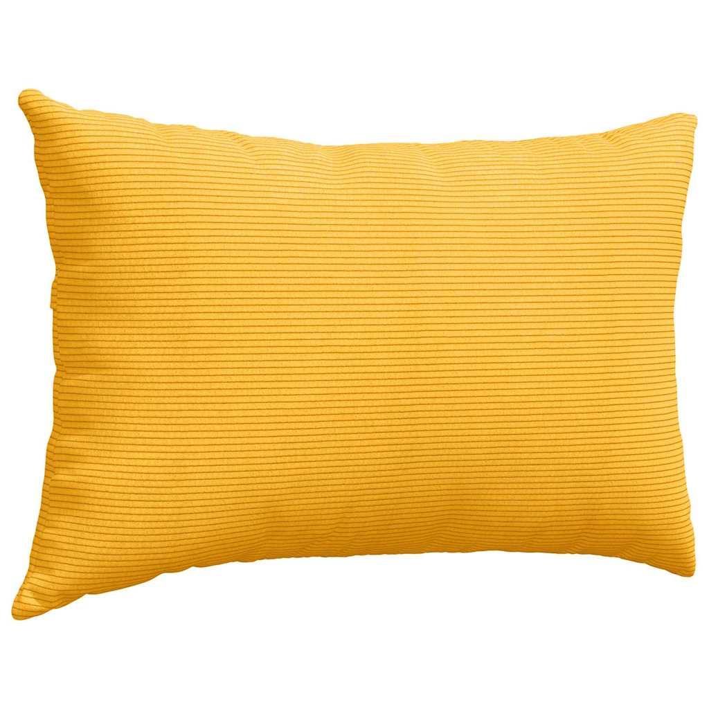 Sofapuder 2 pcs Lys Gul 60 x 40 cm Velourstof
