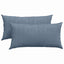 Sofapuder 2 pcs Blå 80 x 40 cm Velourstof