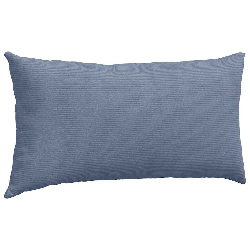 Sofapuder 2 pcs Blå 80 x 40 cm Velourstof