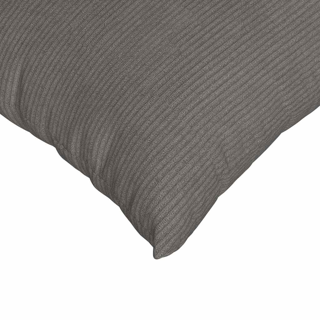 Sofapuder 2 pcs Lysegrå 70 x 50 cm Velourstof