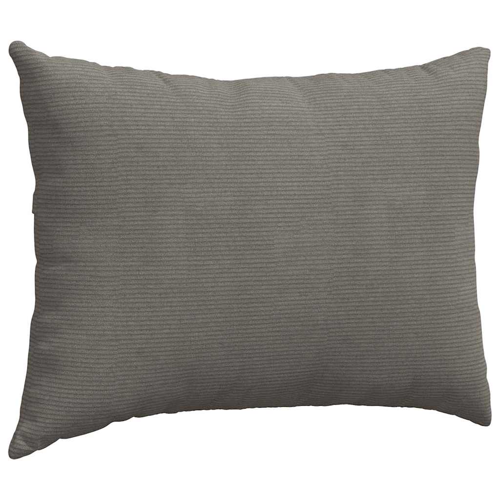 Sofapuder 2 pcs Lysegrå 70 x 50 cm Velourstof