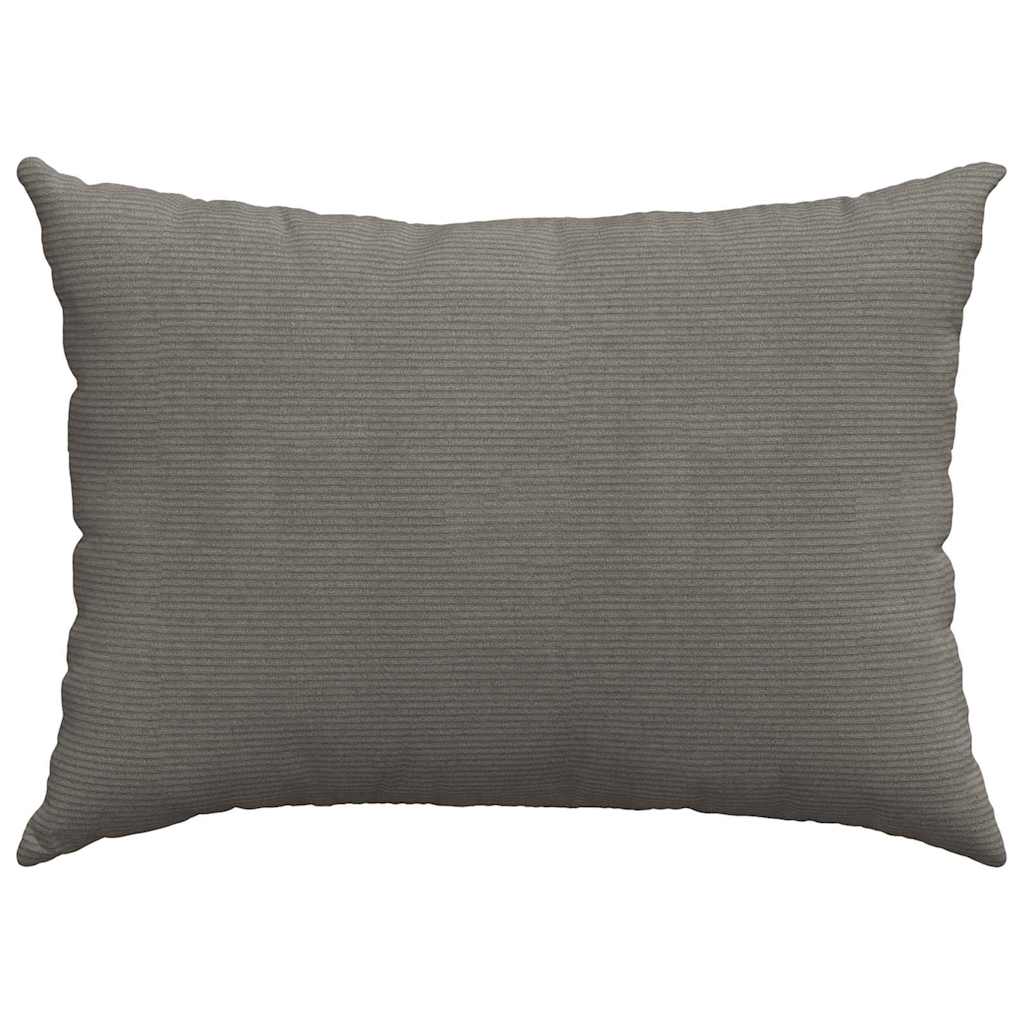 Sofapuder 2 pcs Lysegrå 70 x 50 cm Velourstof
