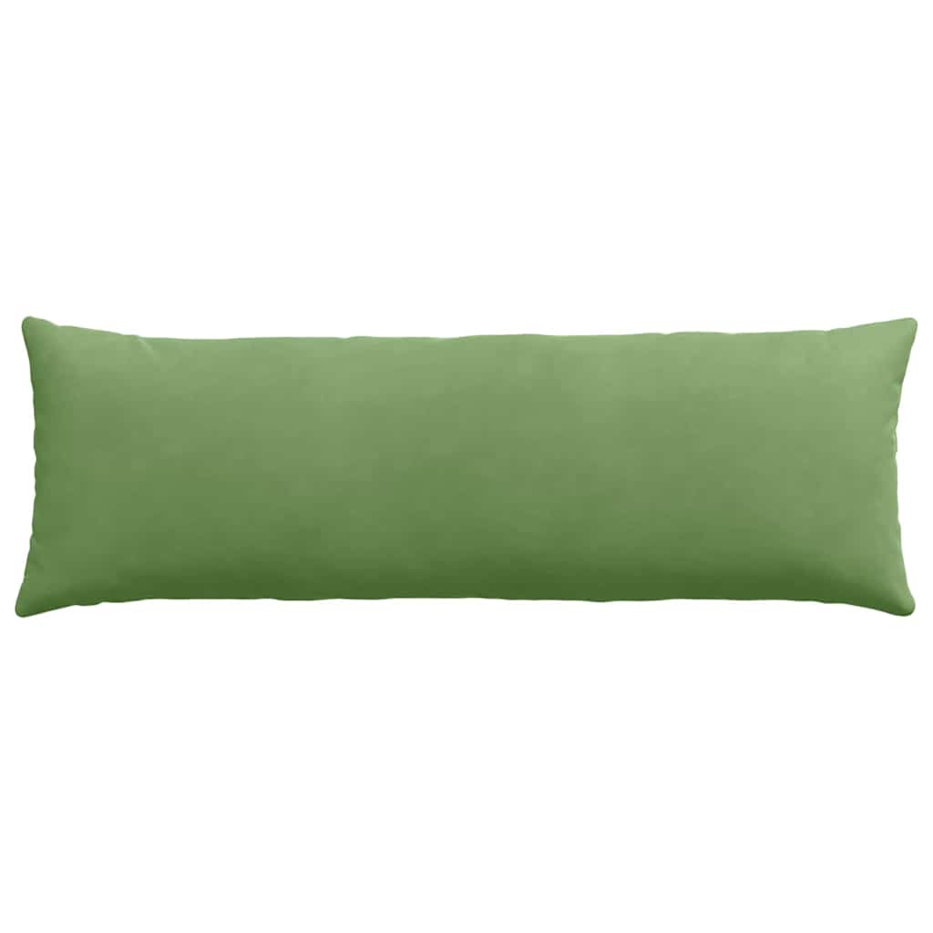 Sofapuder 2 pcs Lysegrøn 120 x 40 cm Velourstof