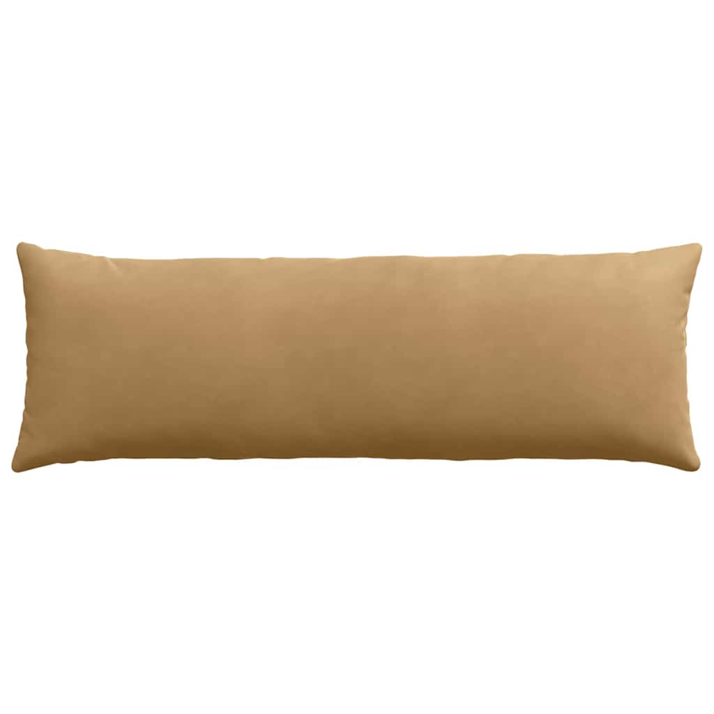 Sofapuder 2 pcs Brun 120 x 40 cm Velourstof