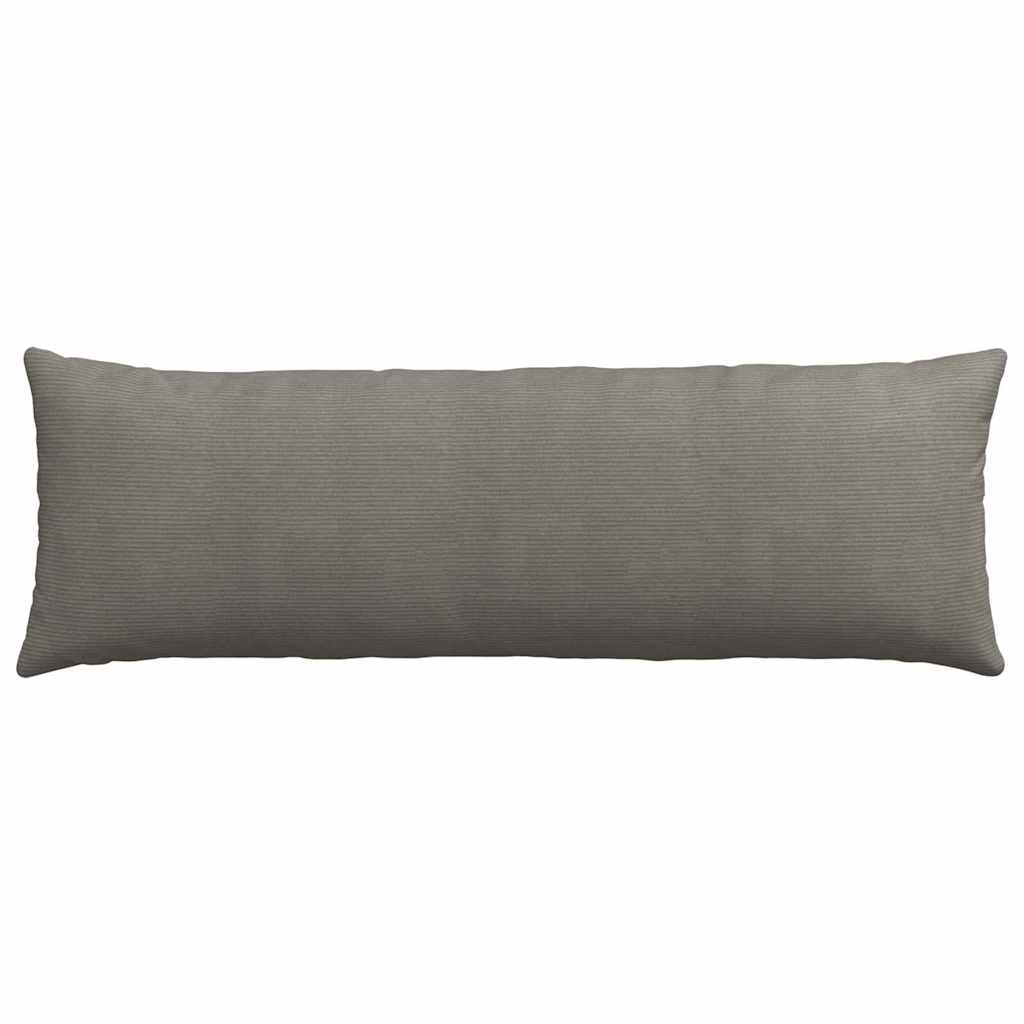 Sofapuder 2 pcs Lysegrå 120 x 40 cm Velourstof