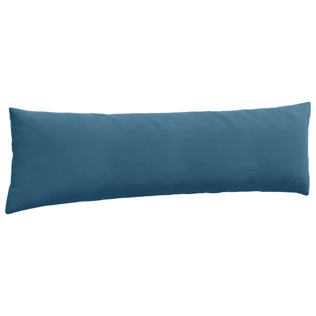 Sofapuder 2 pcs Blå 145 x 40 cm Velourstof