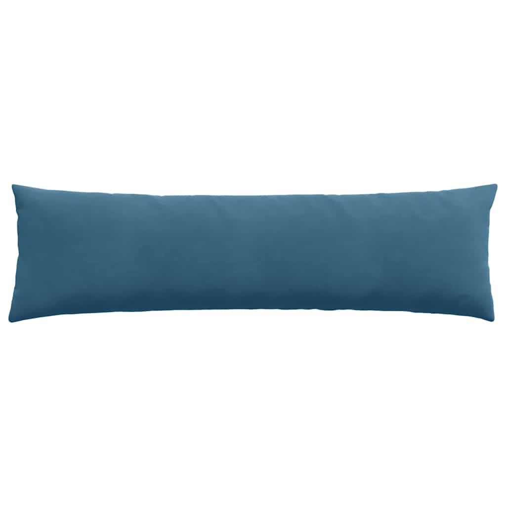 Sofapuder 2 pcs Blå 145 x 40 cm Velourstof
