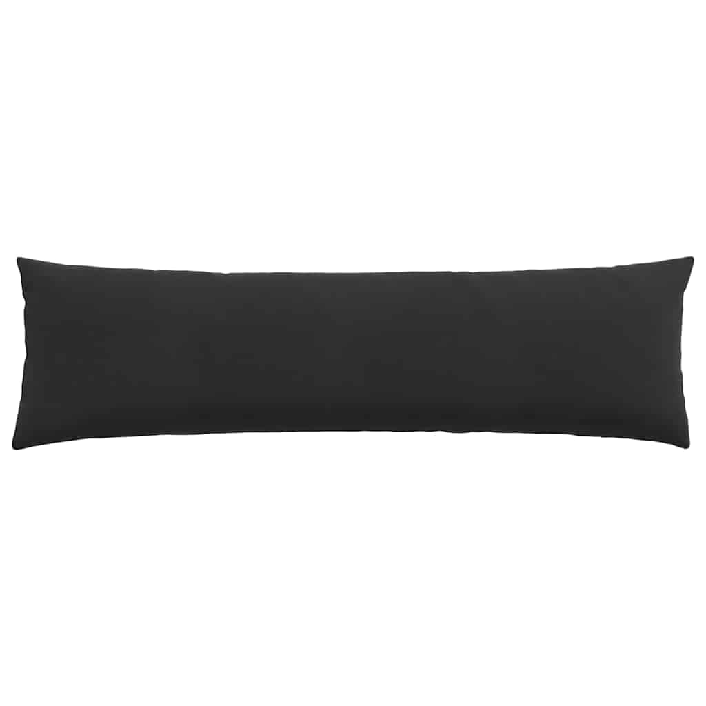 Sofapuder 2 pcs Sort 145 x 40 cm Velourstof