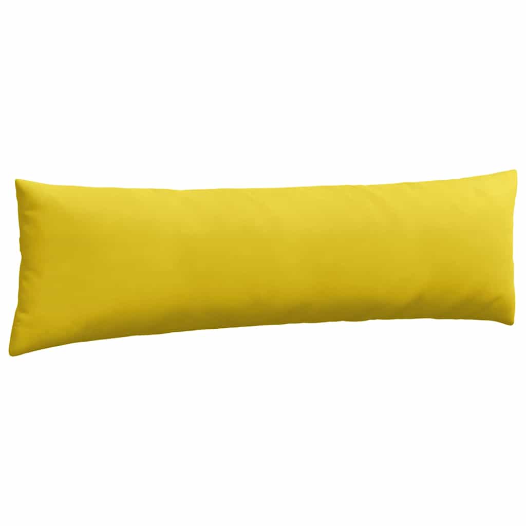 Sofapuder 2 pcs Gul 145 x 40 cm Velourstof