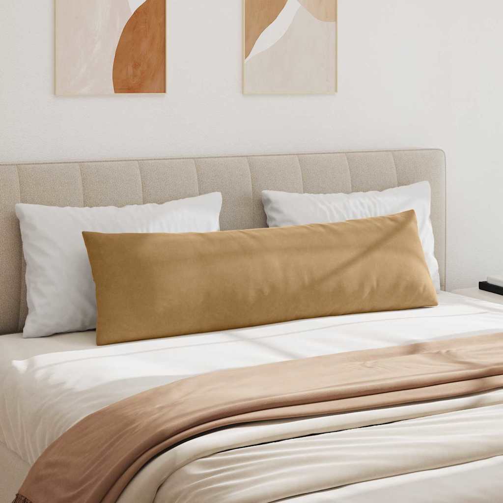 Sofapuder 2 pcs Brun 145 x 40 cm Velourstof