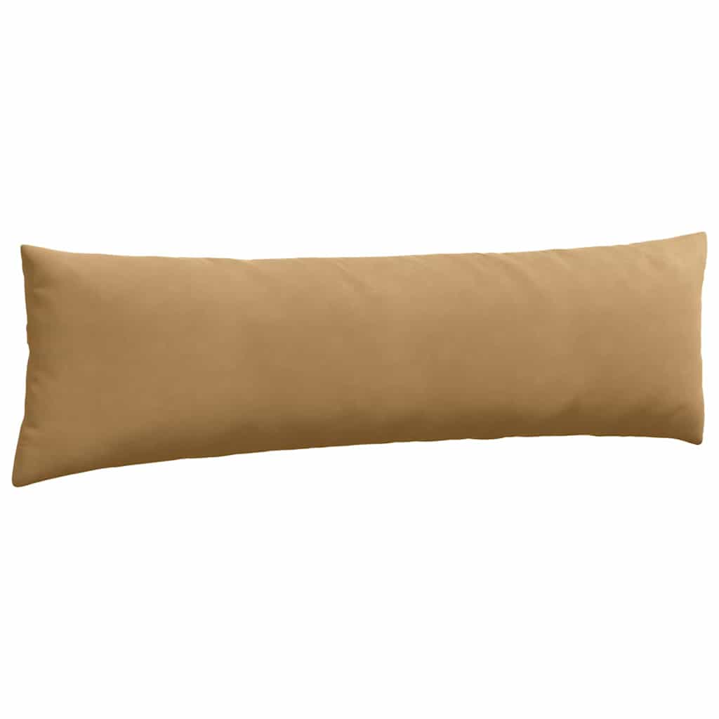 Sofapuder 2 pcs Brun 145 x 40 cm Velourstof