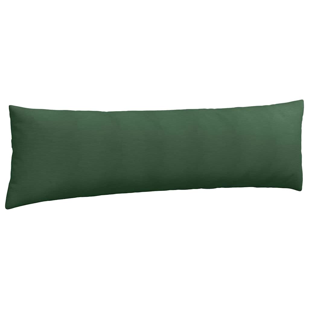 Sofapuder 2 pcs Mørkegrøn 145 x 40 cm Velourstof
