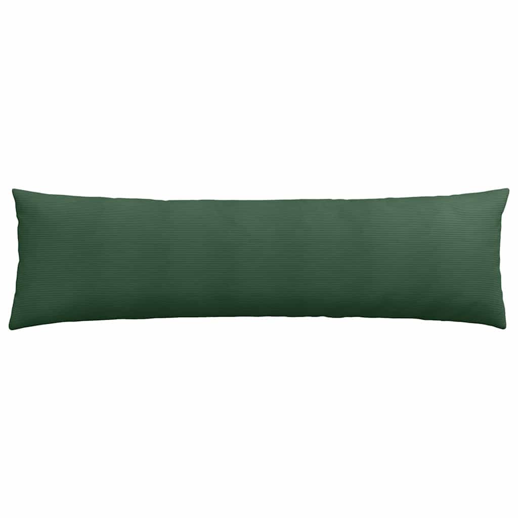 Sofapuder 2 pcs Mørkegrøn 145 x 40 cm Velourstof