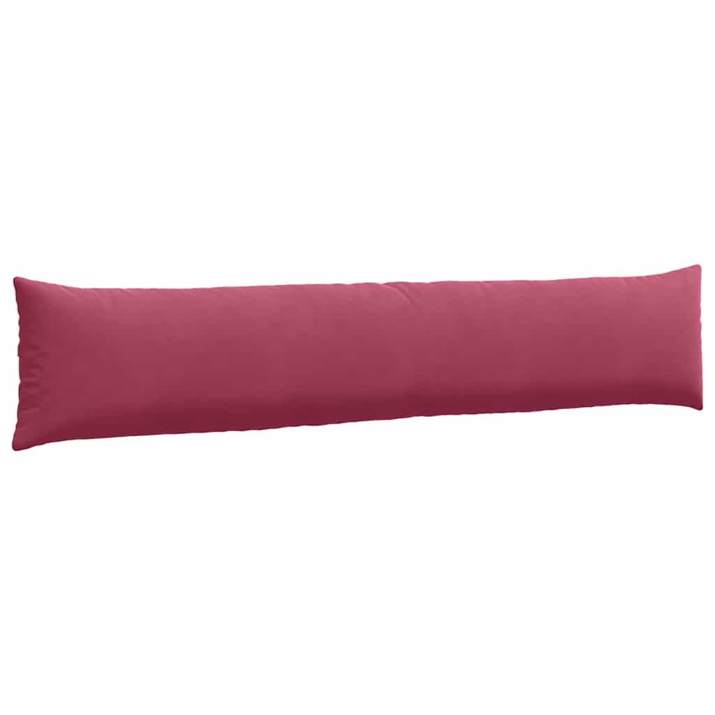Sofapuder 2 pcs Vinrød 200 x 40 cm Velourstof