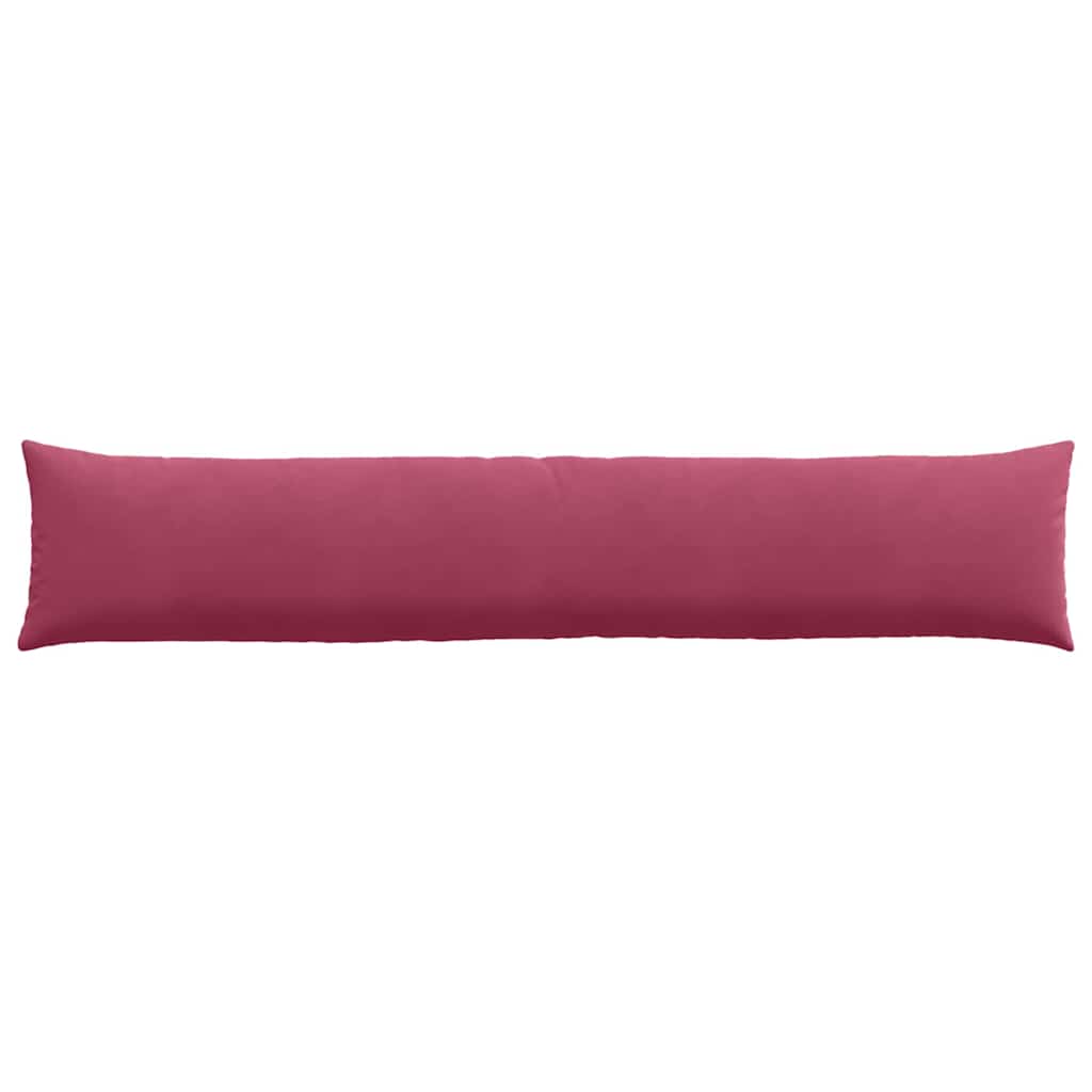 Sofapuder 2 pcs Vinrød 200 x 40 cm Velourstof