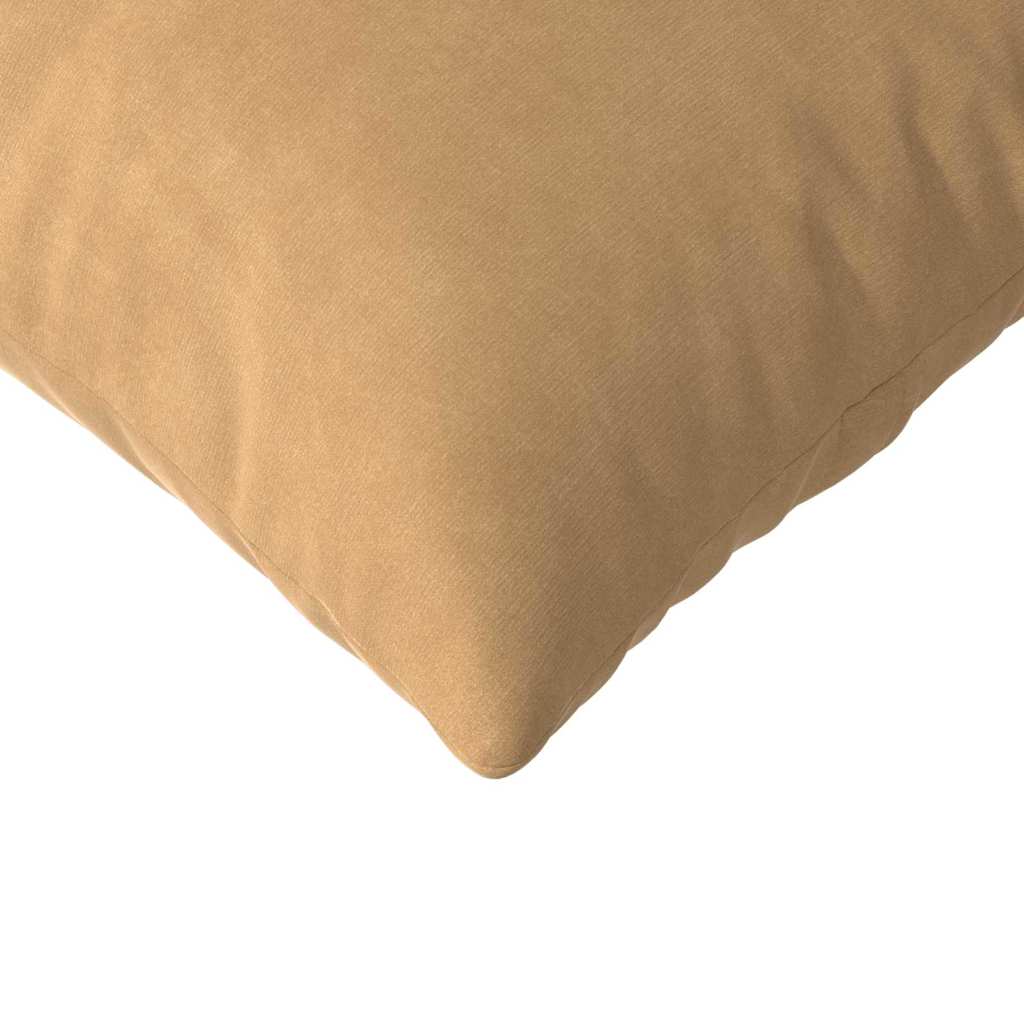 Sofapuder 2 pcs Brun 200 x 40 cm Velourstof