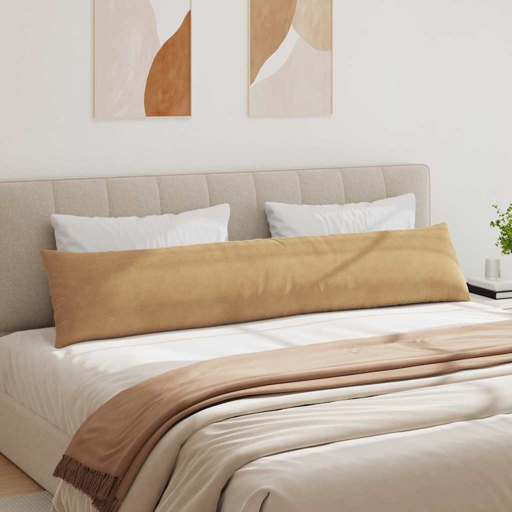 Sofapuder 2 pcs Brun 200 x 40 cm Velourstof